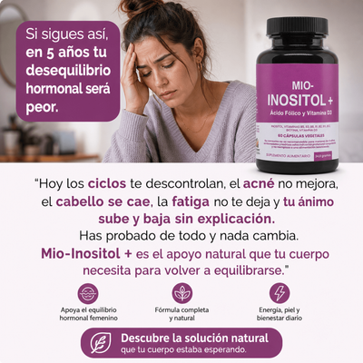 Mio-Inositol + — Equilibrio hormonal femenino