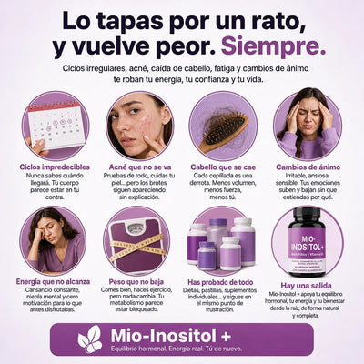 Mio-Inositol + — Equilibrio hormonal femenino