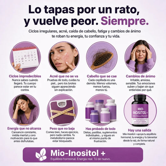 Mio-Inositol + — Equilibrio hormonal femenino