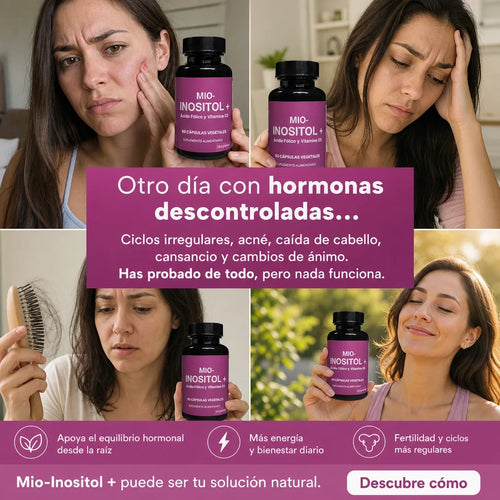 Mio-Inositol + — Equilibrio hormonal femenino