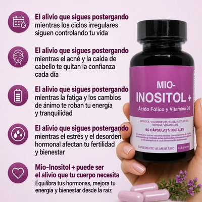 Mio-Inositol + — Equilibrio hormonal femenino