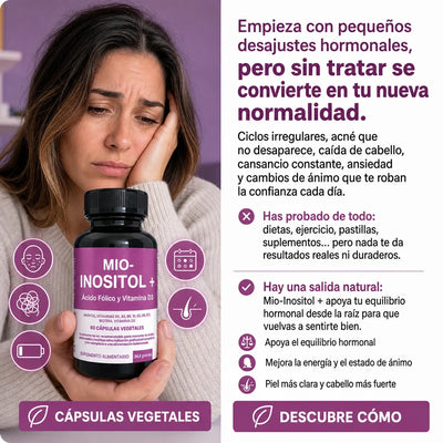 Mio-Inositol + — Equilibrio hormonal femenino